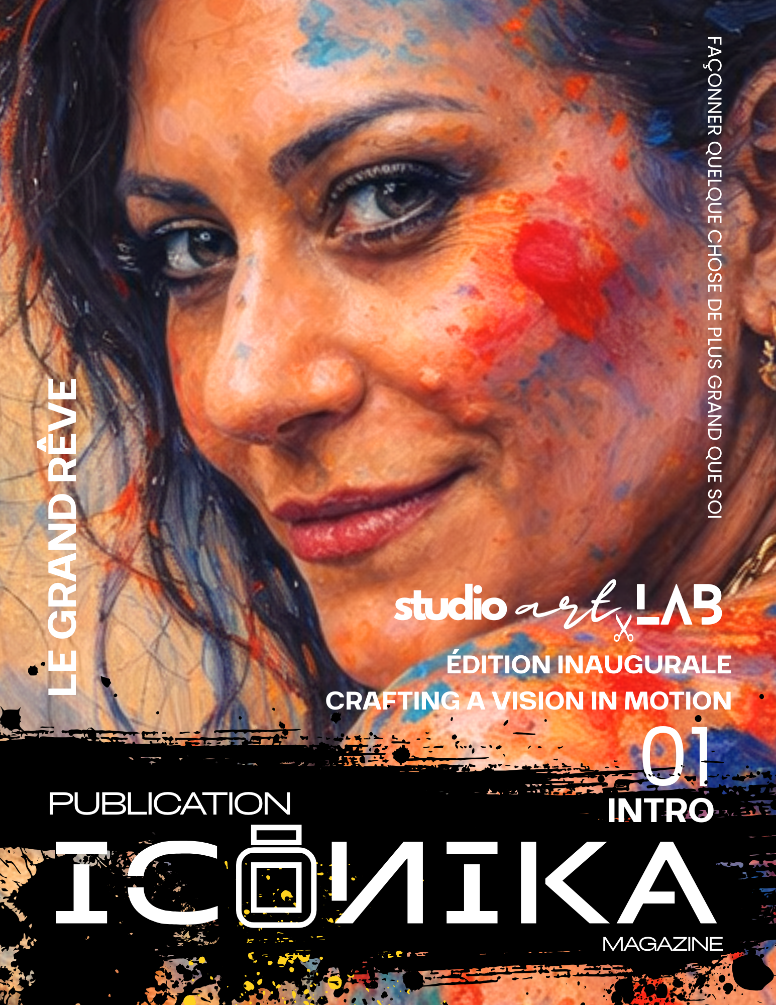 ICÖИIKA first issue cover artwork