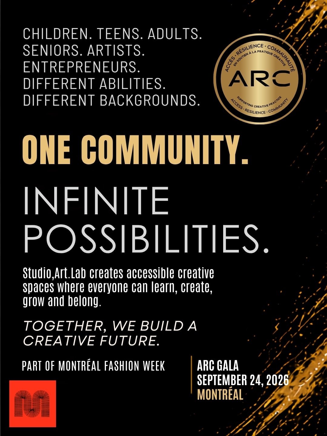 ARC / After the lights editorial portrait